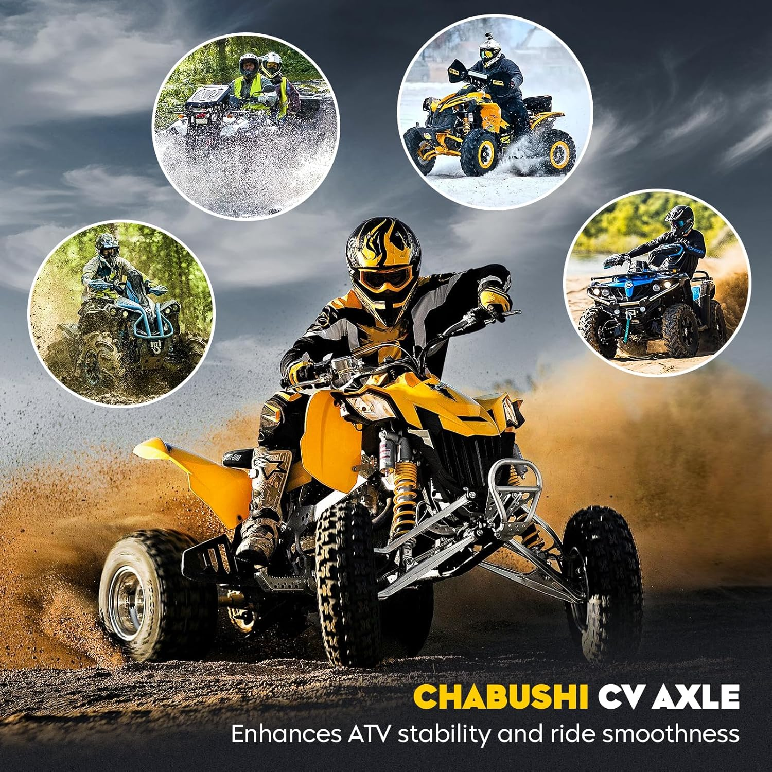 Front Left Right CV Axle Shaft K7561-15310 K7561-15313 for Kubota RTV 900 1100 1140 CPX, RTV900 2004-2011, RTV1100 2007-2013, RTV1140CPX 2011 2012 2013 2014 2015 2016
