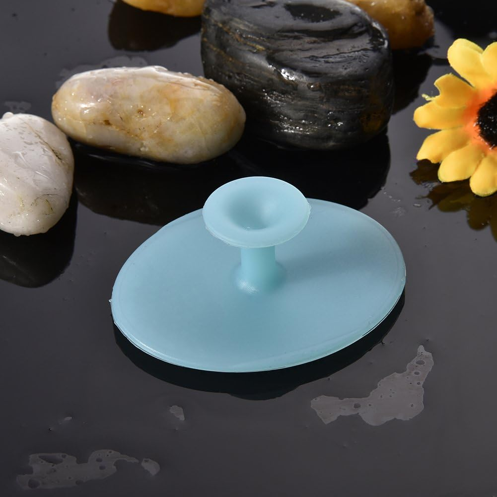 Smartopus Super Soft Silicone Face Cleaning Brush Oval Blackhead Remover Exfoliating Facial Brush image number 2