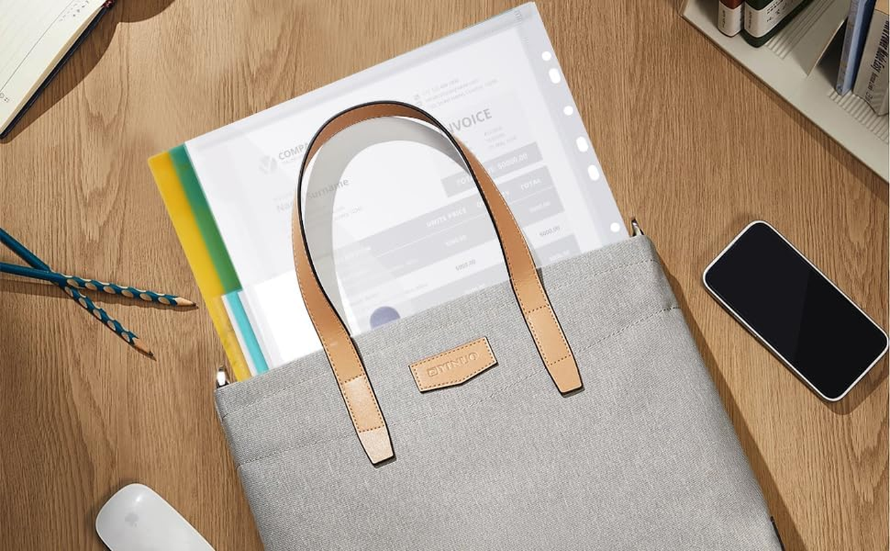 24Pcs 6 Colours Binder Pocket, Plastic Flipchart File Pockets, Envelope Binder Folders with 11 Holes and Tab Pockets and Velcro Buttons, Label Pockets for Schools Offices Homes image number 6