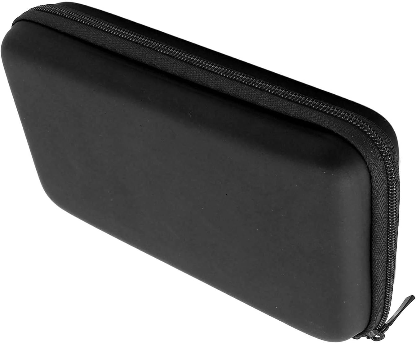 Carrying Case for 3Ds/New 3DS Xl/New 2DS XL, Hard Protective Shell Travel Case, with 8 Game Card Slots & Inner Pocket, Hard EVA Portable Console Protective Pouch (Black) - Black image number 5