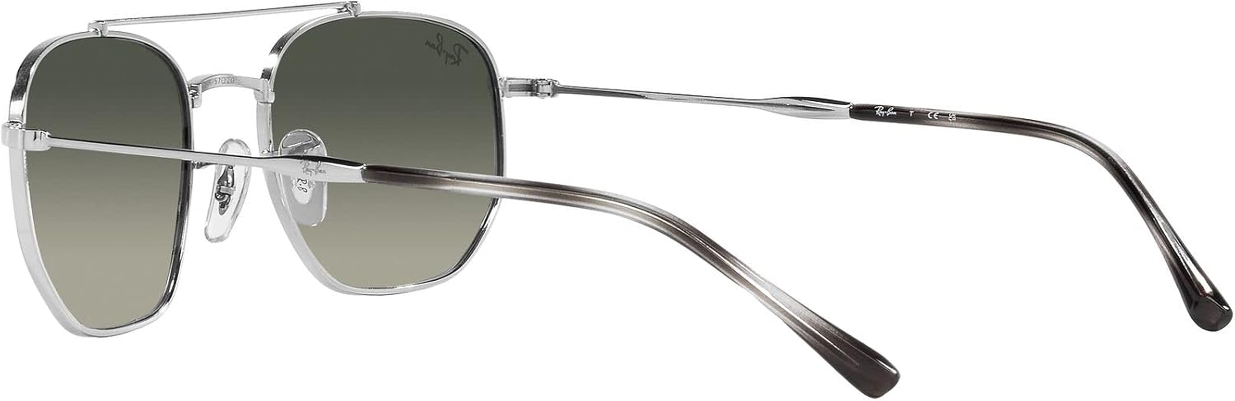 RAY-BAN Non Polarised Sunglasses, 0RB3707, Silver & Grey, 57Mm image number 1