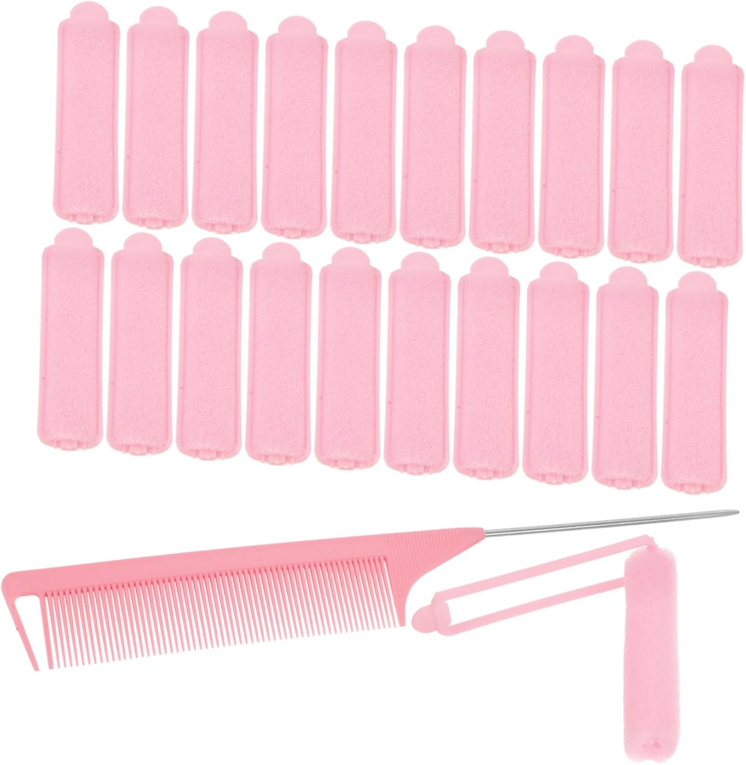SHERCHPRY Hair Rollers Set Sponge Hair Rollers Jumbo Small for Sponge Curlers for Easy Styling Natural Curls image number 2