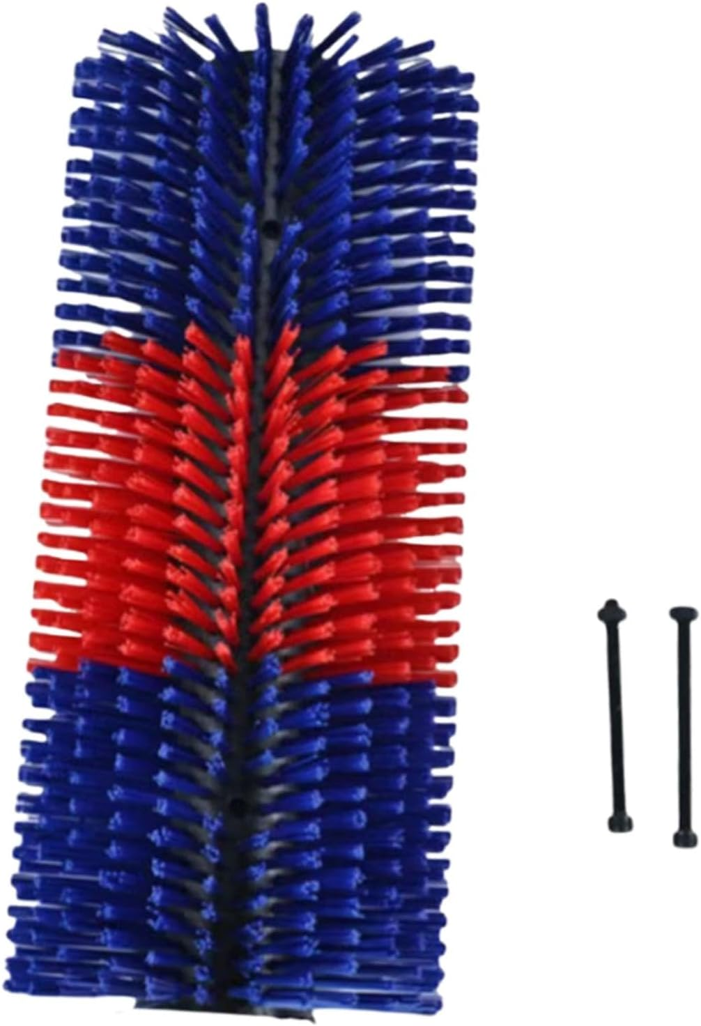 Kowaku Cattle Scratcher Brush, Back Scratching Massage Brush for Animal Back Scratching Post, Red Blue image number 2