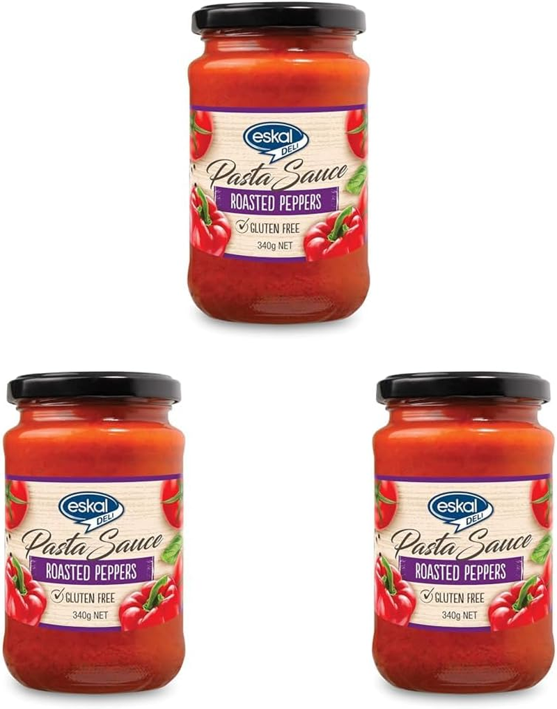 Eskal Roasted Peppers Pasta Sauce 340 G image number 4