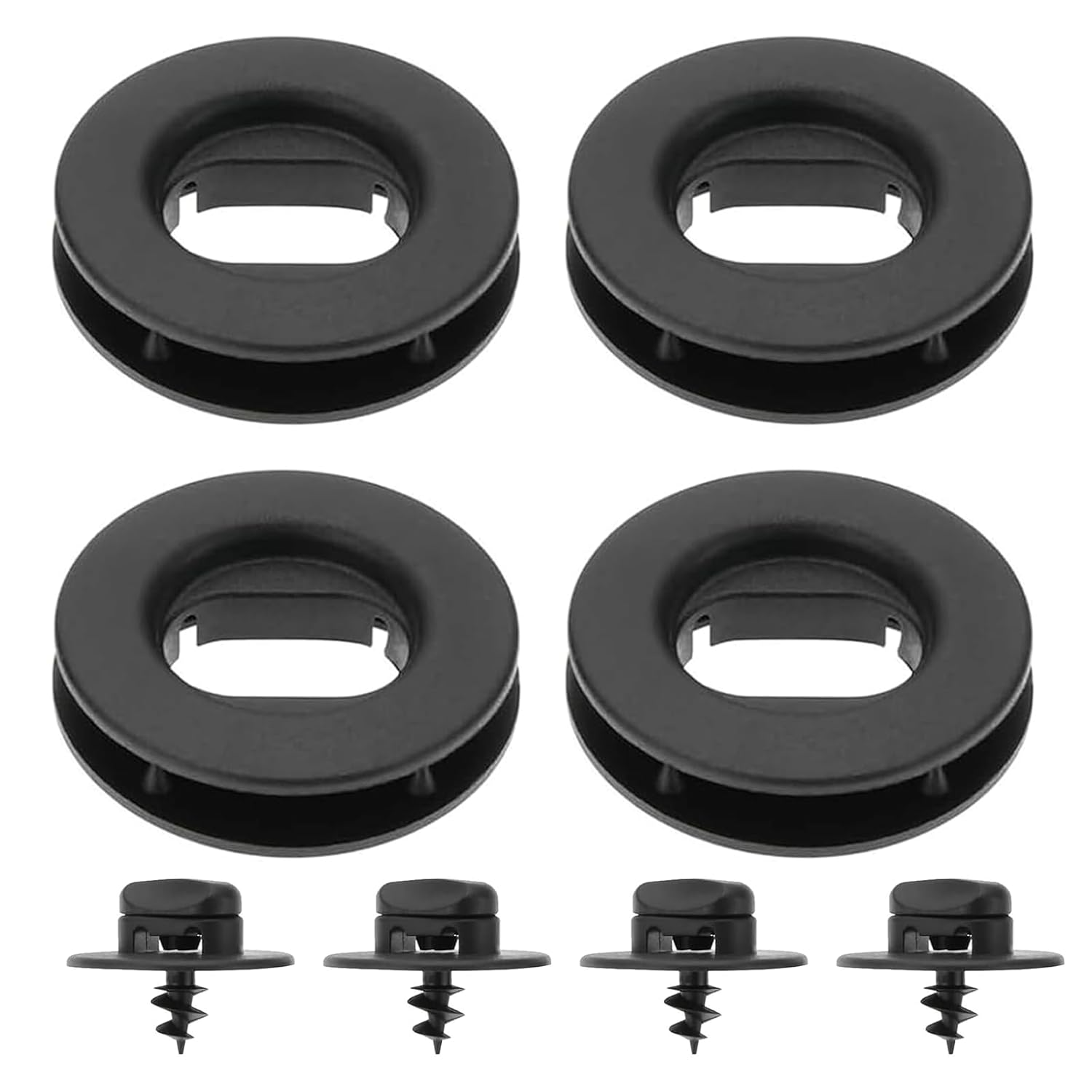 MAEZOE 4Pcs Car Mat Clips | Anti-Slip Floor Mat Retainers for Cars, Suvs and Family Vehicles | Easy to Install, Strong Hold, Reusable Buckles image number 5