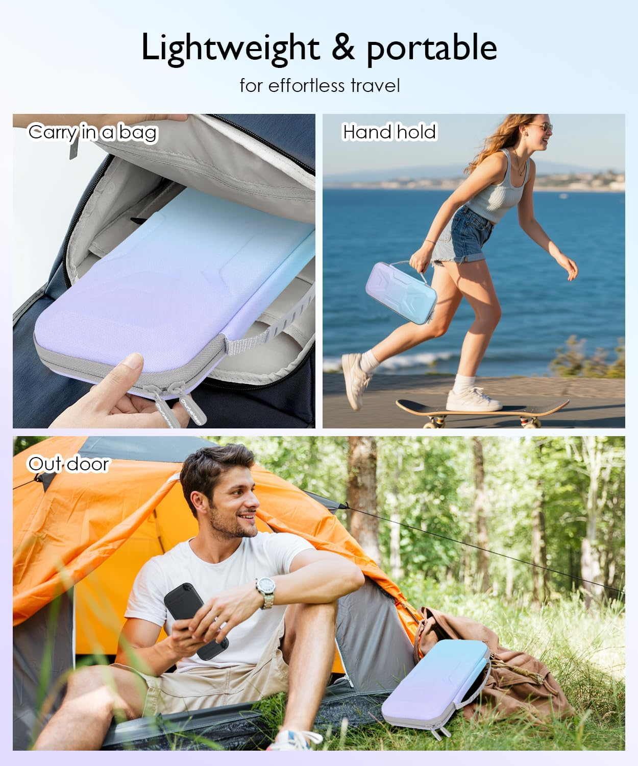 Churiyameen Carrying Case for Nintendo Switch 2(2025) Compatible with Console & Accessories Game,Shockproof Protective Hard Shell,Portable & Durable Large Capacity Storage Travel Case(Black) - Black image number 2