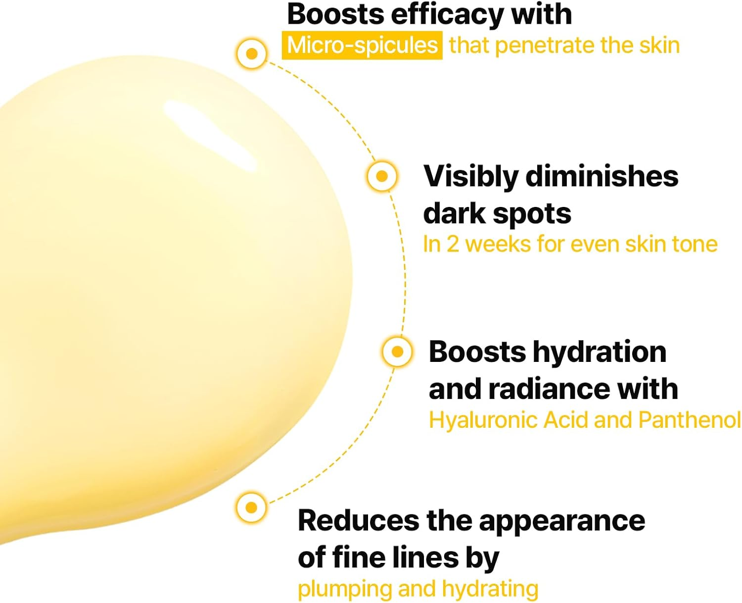 Cell Fusion C Toning C Vita Shot Ampoule, 15% Vitamin C + Spicule 300 Shot, Skin Booster Serum for Face, Exfoliation & Dark Spots, 20G / 0.7 Oz. image number 5
