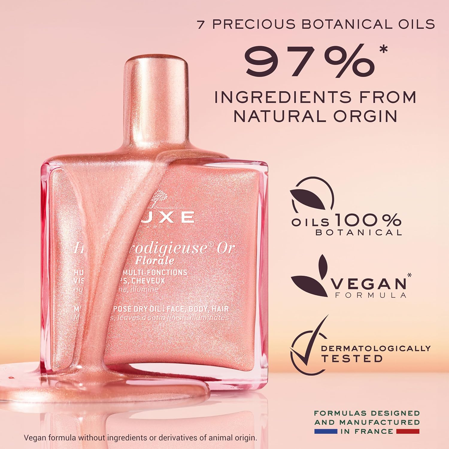 Nuxe Huile Prodigieuse or Florale Multipurpose Dry Oil 50 Ml image number 2