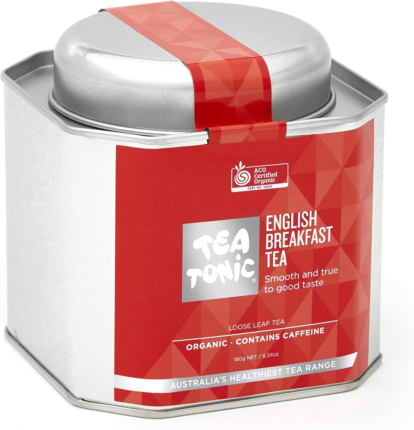 English Breakfast Tea Loose Leaf Caddy Tin image number 3