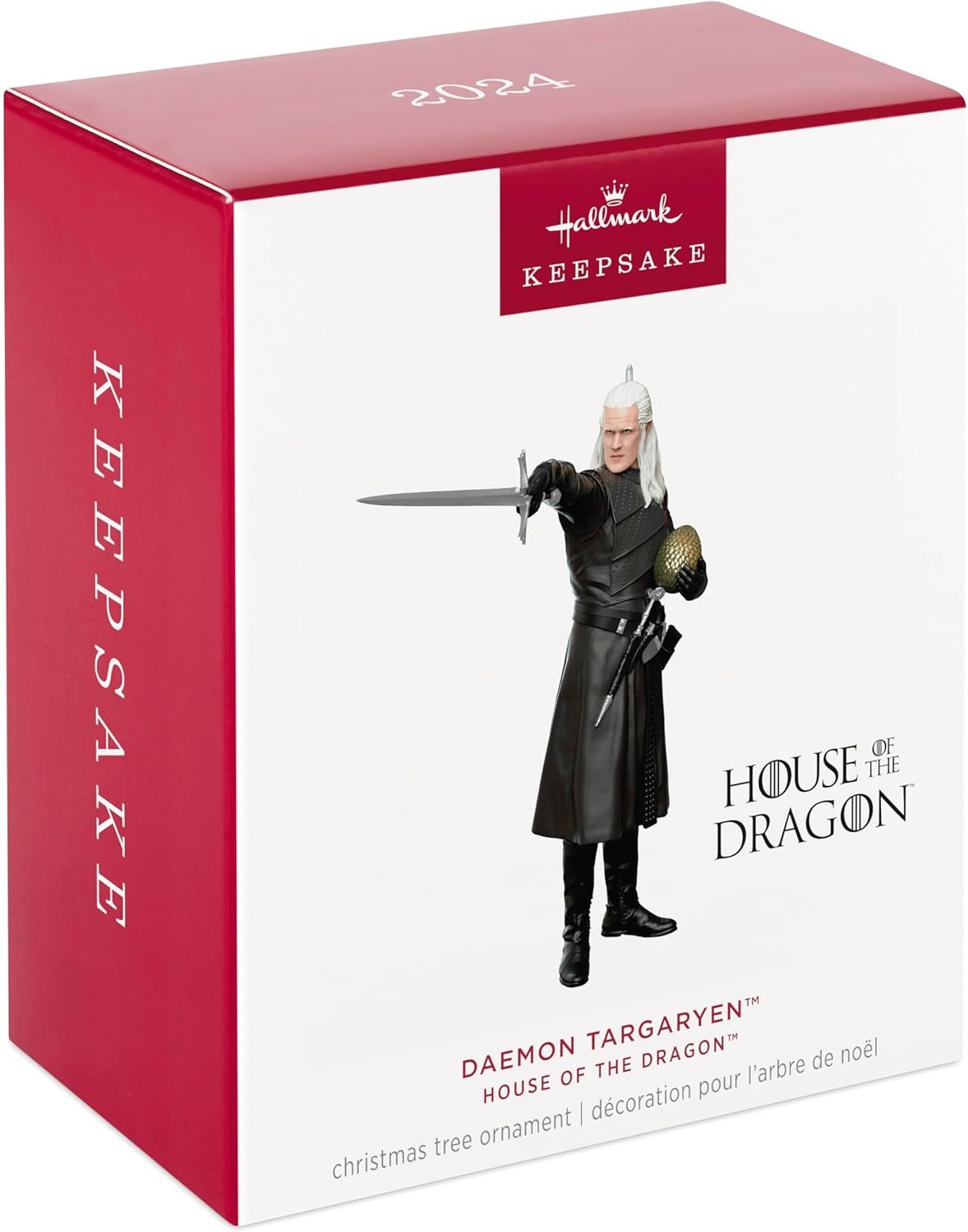 Hallmark Keepsake 2024 House of the Dragon Daemon Targaryen Christmas Ornament image number 3