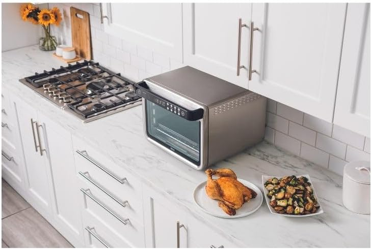 Ninja Foodi 8-In-1 Pro Air Fry Oven, Extra Large, Black/Grey image number 1