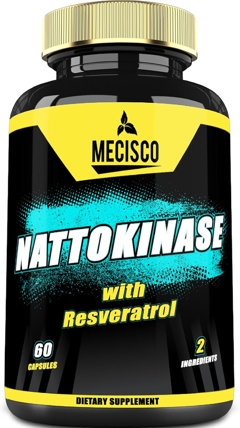 Nattokinase Supplement 4000 FU 200Mg with Trans-Resveratrol - 60 Capsules - Non-Gmo, Gluten Free image number 4
