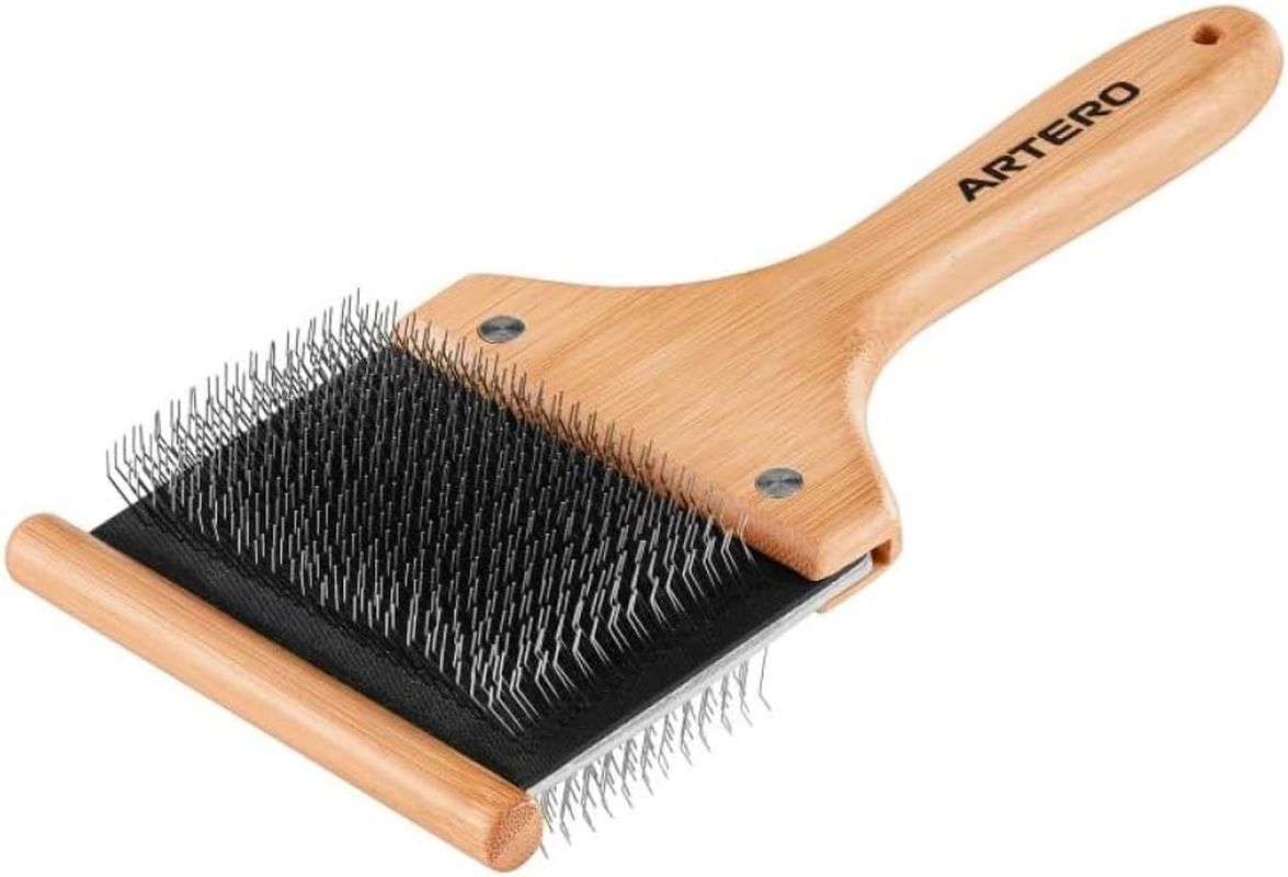 Artero Bella. Flexible Double Brush (2 in 1) Special for Brushing and Dematting Dogs and Cats of All Breeds. image number 1