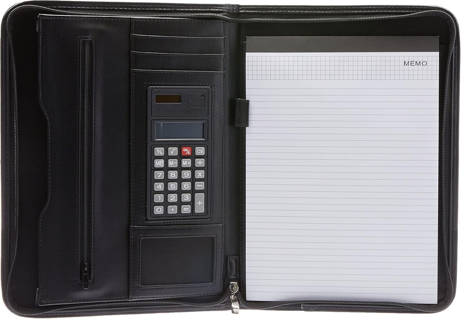 Spirax Slimline Zippered Notebook/Compendium A4 image number 3