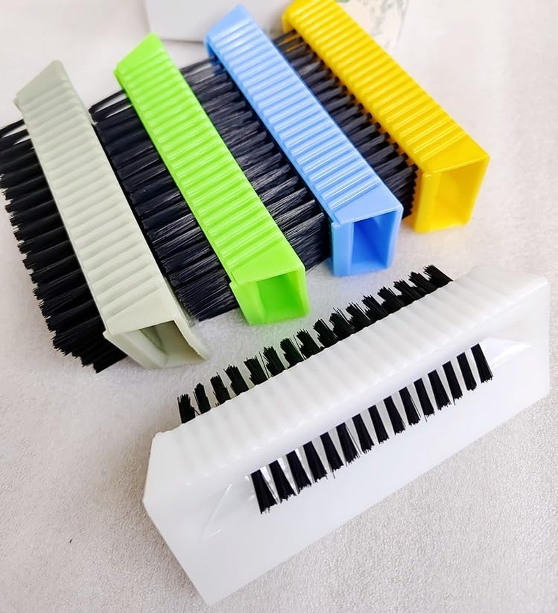 2PCS Nail Brush Two-Sided Nail Brush Non-Disposable Sterile Hand Scrubber with Nail Cleaner Hand and Nail Cleaning Brush (White, One Size) image number 3