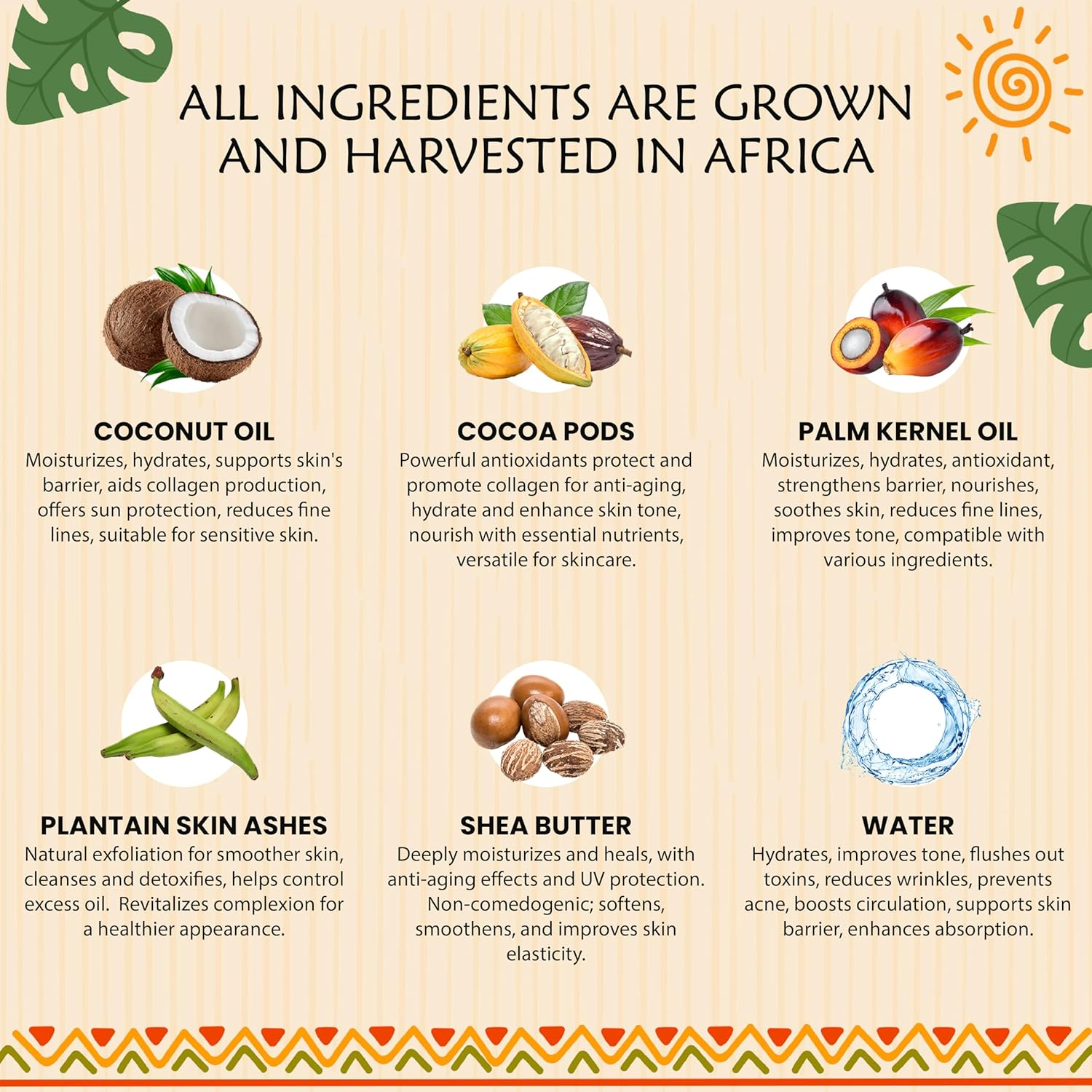 100% Pure Authentic Liquid African Black Soap from Ghana (Gallon) 128 Fl. Oz. image number 1