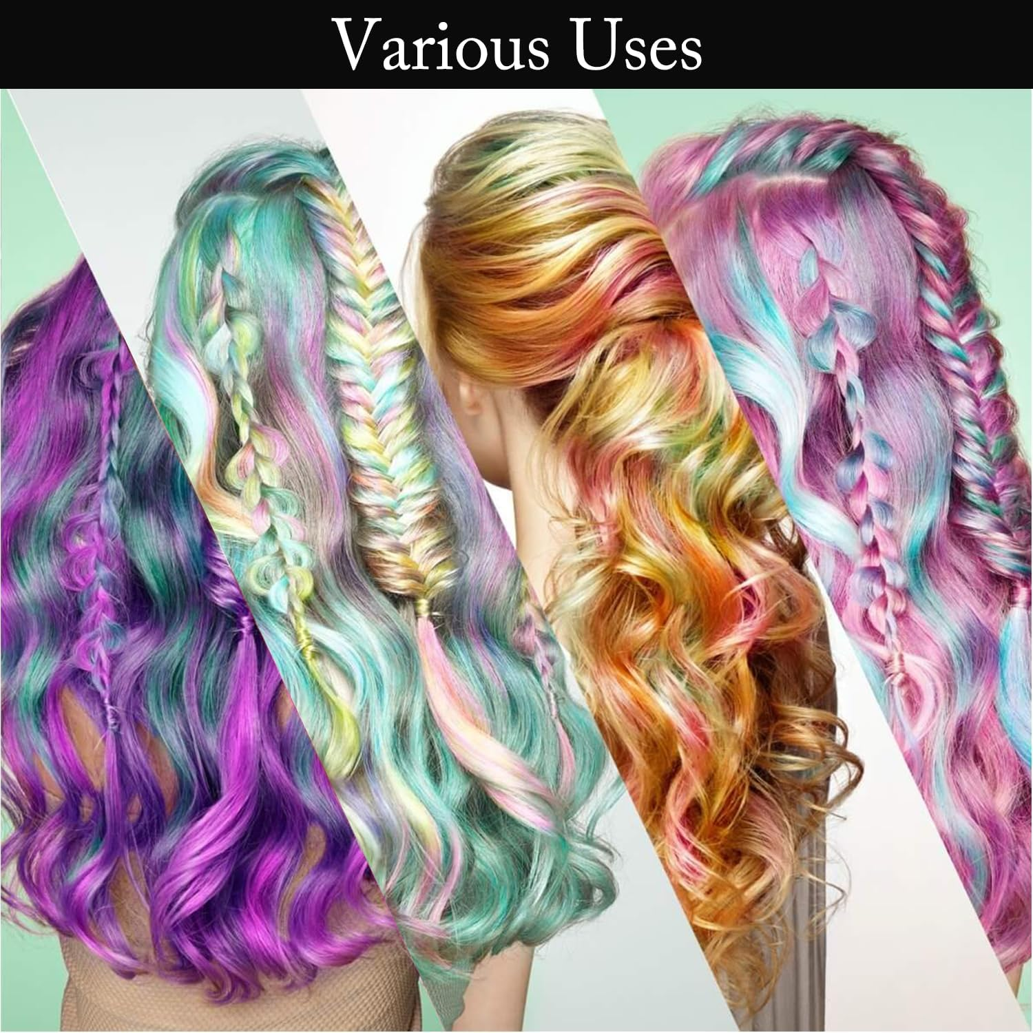 3 Sets Highlight Hair Coloring Kit Include Hair Coloring Brush, Hook Needles, Hair Coloring Dye Cap, for DIY Salon Hair Dye Tools, Colouring Tools & Accessories image number 2