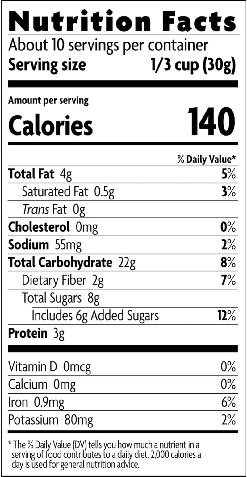 Nature'S Path Organic Gluten-Free Granola Cereal, 11 Ounce, Summer Berries, (Pack of 8) image number 3