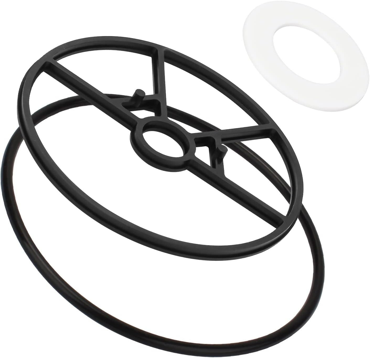SP0714T Valve Gasket O-Ring Compatible with Hayward Vari-Flo XL Valve Multiport Valve Rebuild Kit Pool Variflo Valves 1-1/2 Spider Gasket Replacement Cover O'Ring Parts image number 3