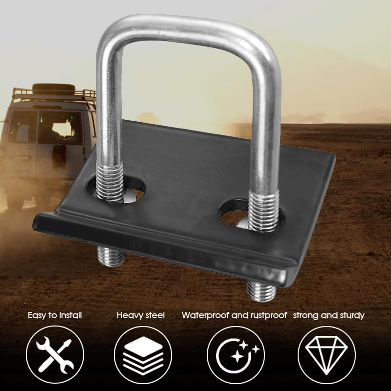 Tootoo Stabilizer Tow Bar Hitch Tongue anti Rattle Bracket Tightener Caravan Trailer Oz image number 2