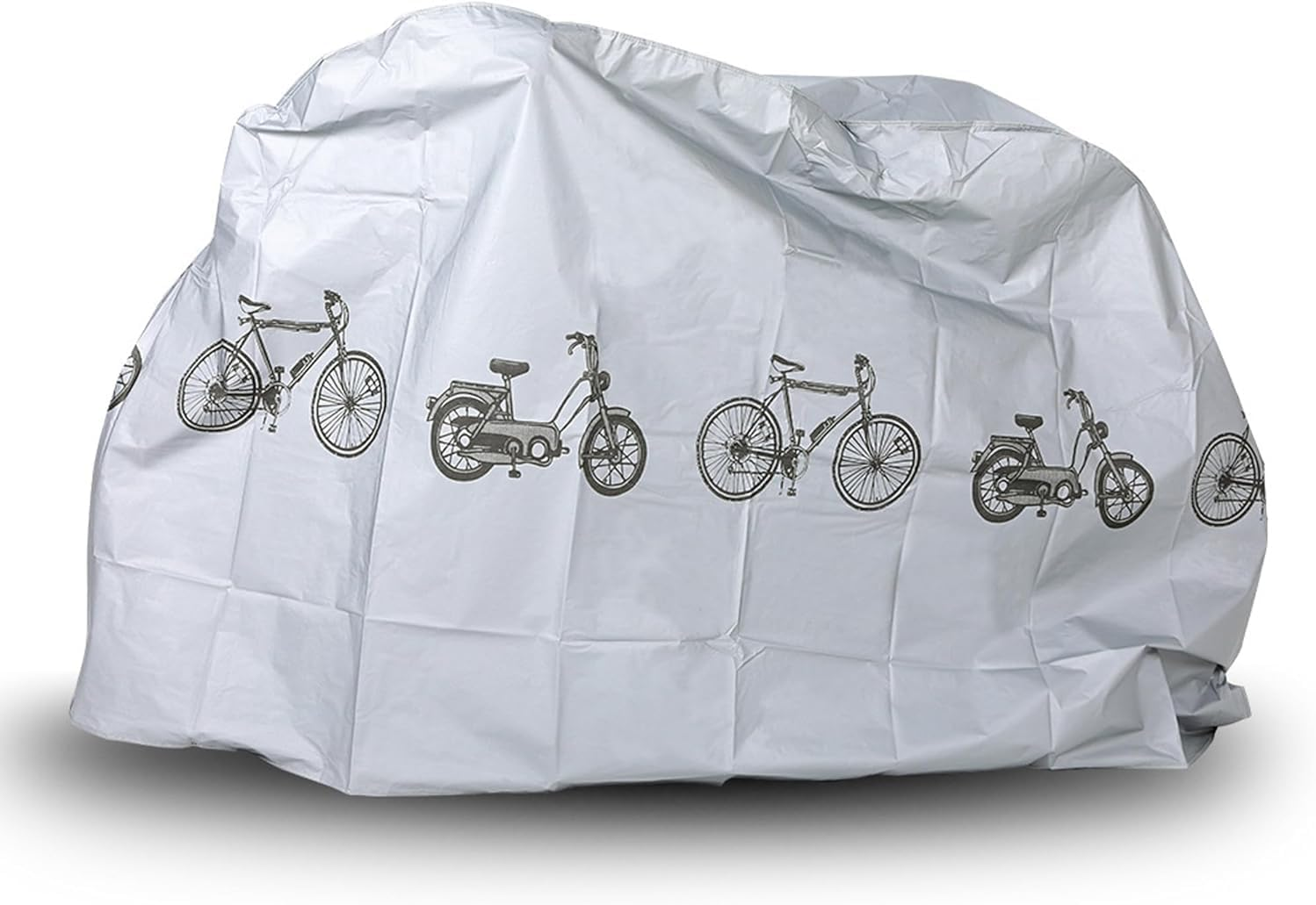 Waterproof Bicycle Cover, Indoor Outdoor Protection, Grey