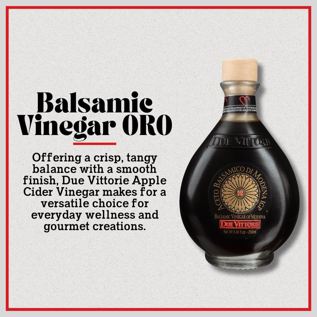 Due Vittorie Balsamic Vinegar of Modena ORO 250 Ml image number 1