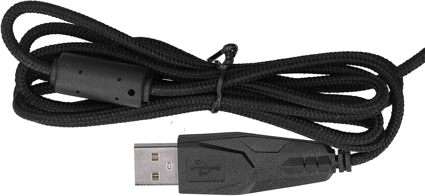 Gaming Mouse,Ergonomic Wired Gaming Mouse,4 Levels Adjustable DPI up to 4000Dpi,Wired Colorful Glowing Gaming Mice,Usb Ultra-Accuracy Computer Mouse,Plug and Play (Black) image number 5