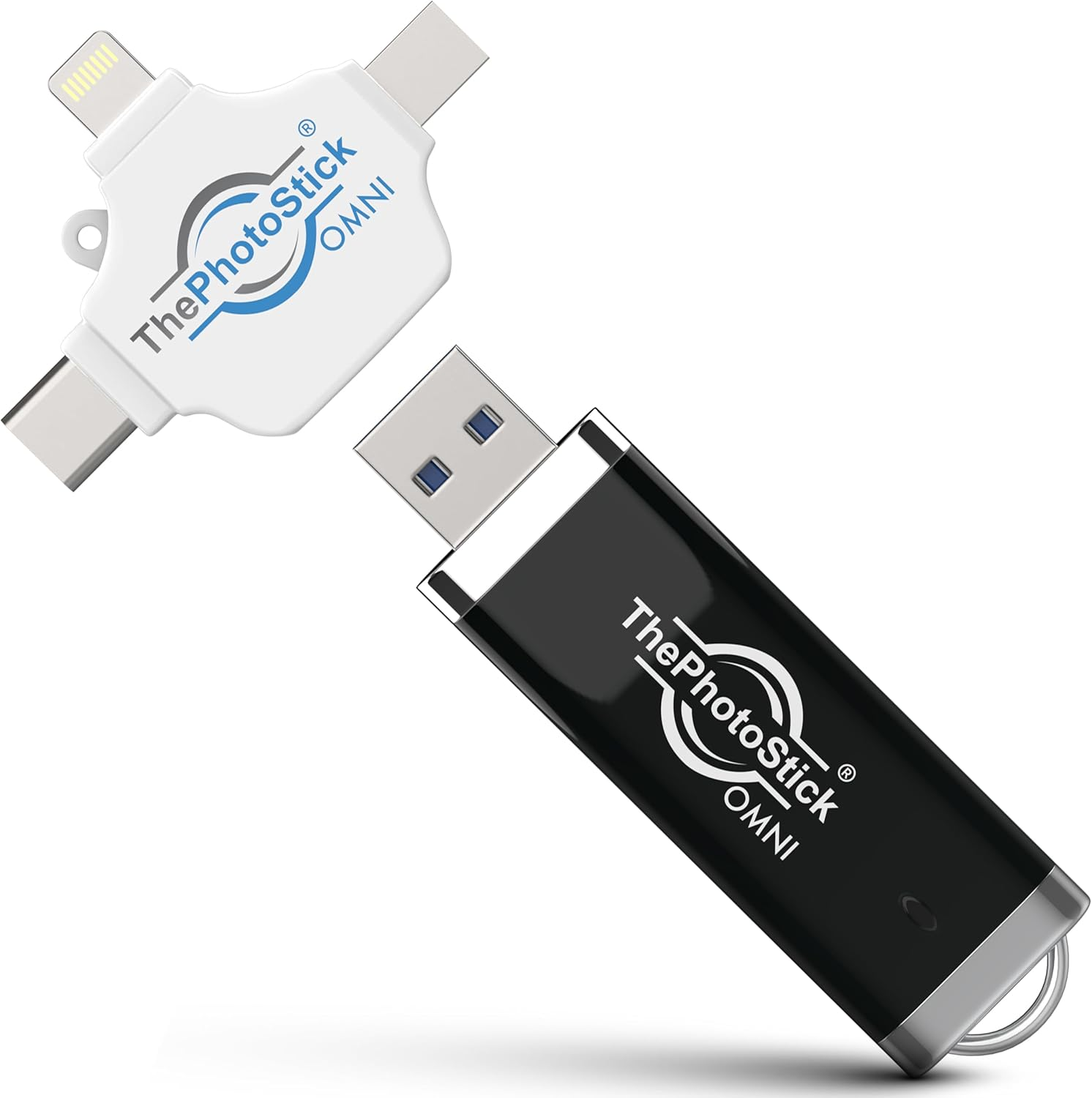 Thephotostick&reg; Omni 128GB - Secure Photo & Video Backup and Transfer | Digital File Organization | USB & Multiport Connection for Phones, Tablets and Computers | Portable Memory | External Storage image number 4