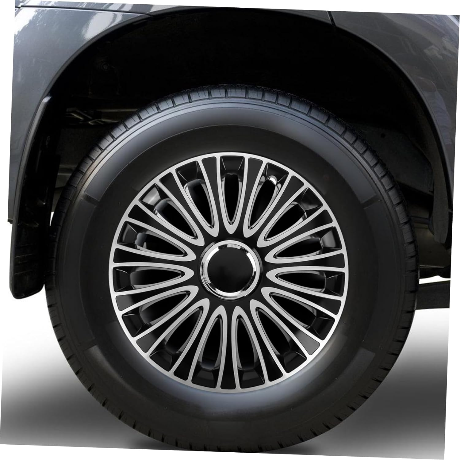 NULYLU Car Hubcap Cover Stylish Automotive Wheel Hub Covers for Easy DIY Installation Durable Design Fits Vehicle Models Chic Decoration for Enhanced Look image number 3