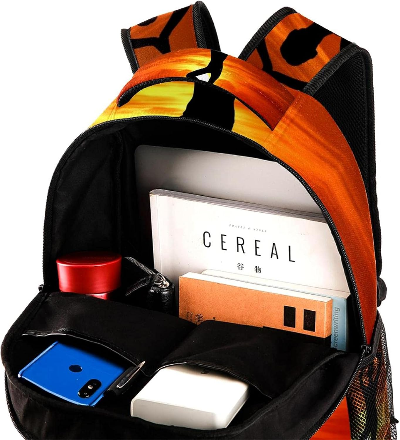 Yoga Backpack Students Shoulder Bags Travel Bag College School Tote Backpacks image number 2