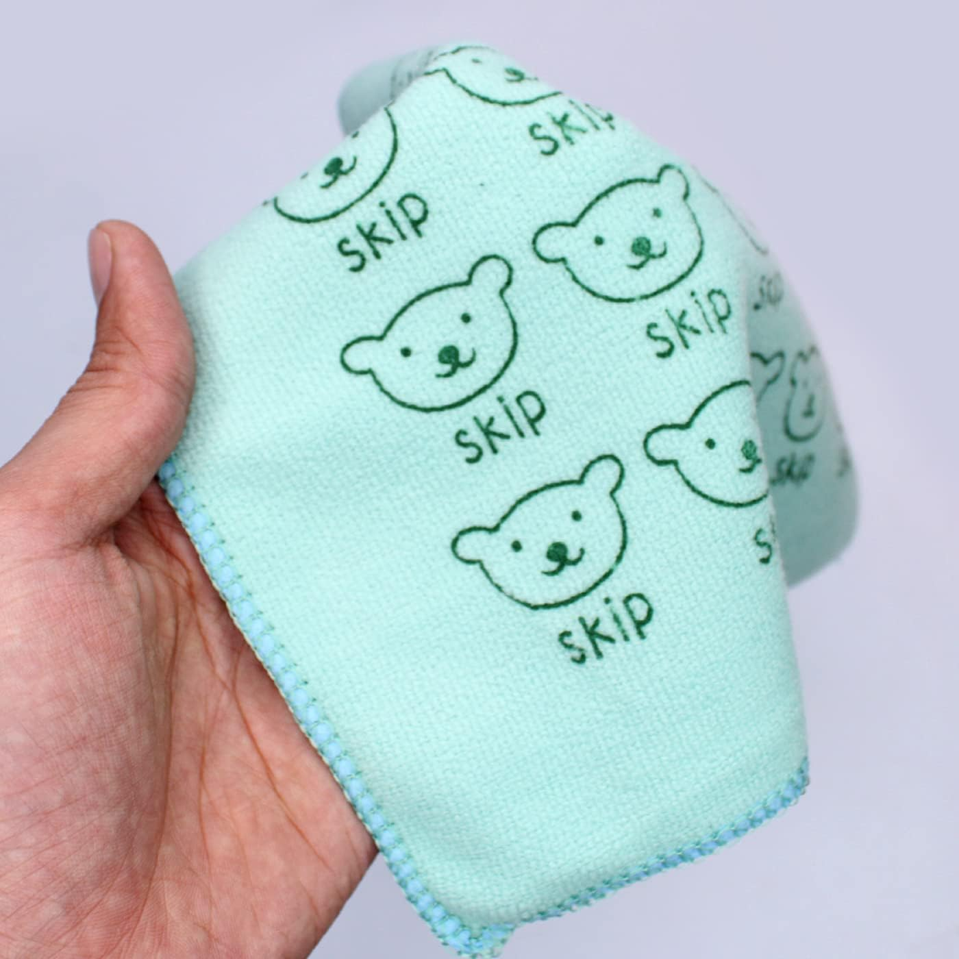 Kabello Love Touch Very Soft Fresh Loom Cotton Face Hanky, Face Towel, Handkerchiefs (Multi Color Set of 12) image number 2