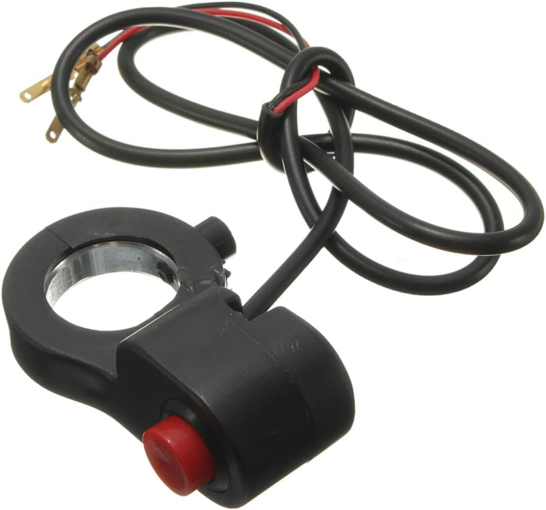SUPVOX Handlebar Horn Switch Motorcycle Horn Button for ATV Electric Bike Control Switch for Motorcycle Parts image number 4