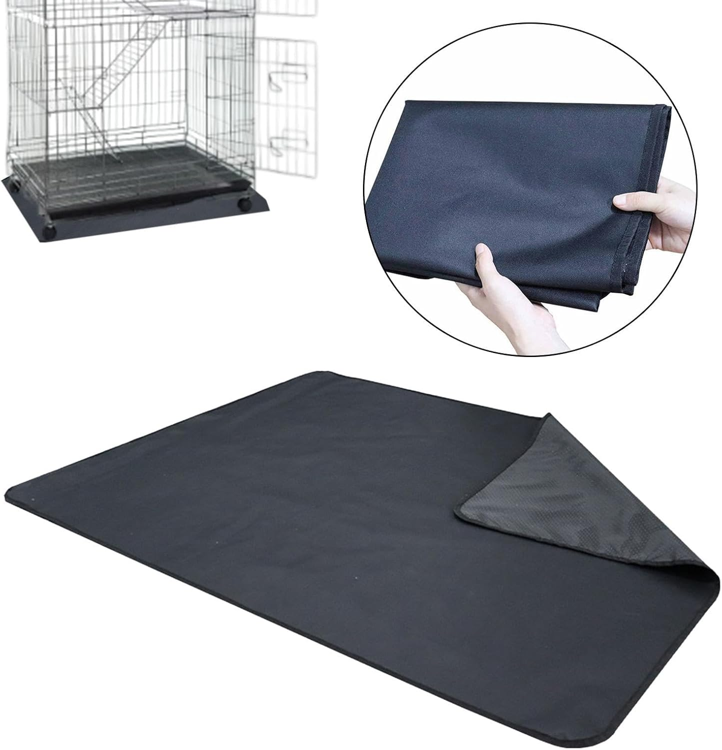 Jinhxofs Protective Mats for Bird Cages, Floors, Reptile Aquariums, Bird Cage Protection Accessories image number 3