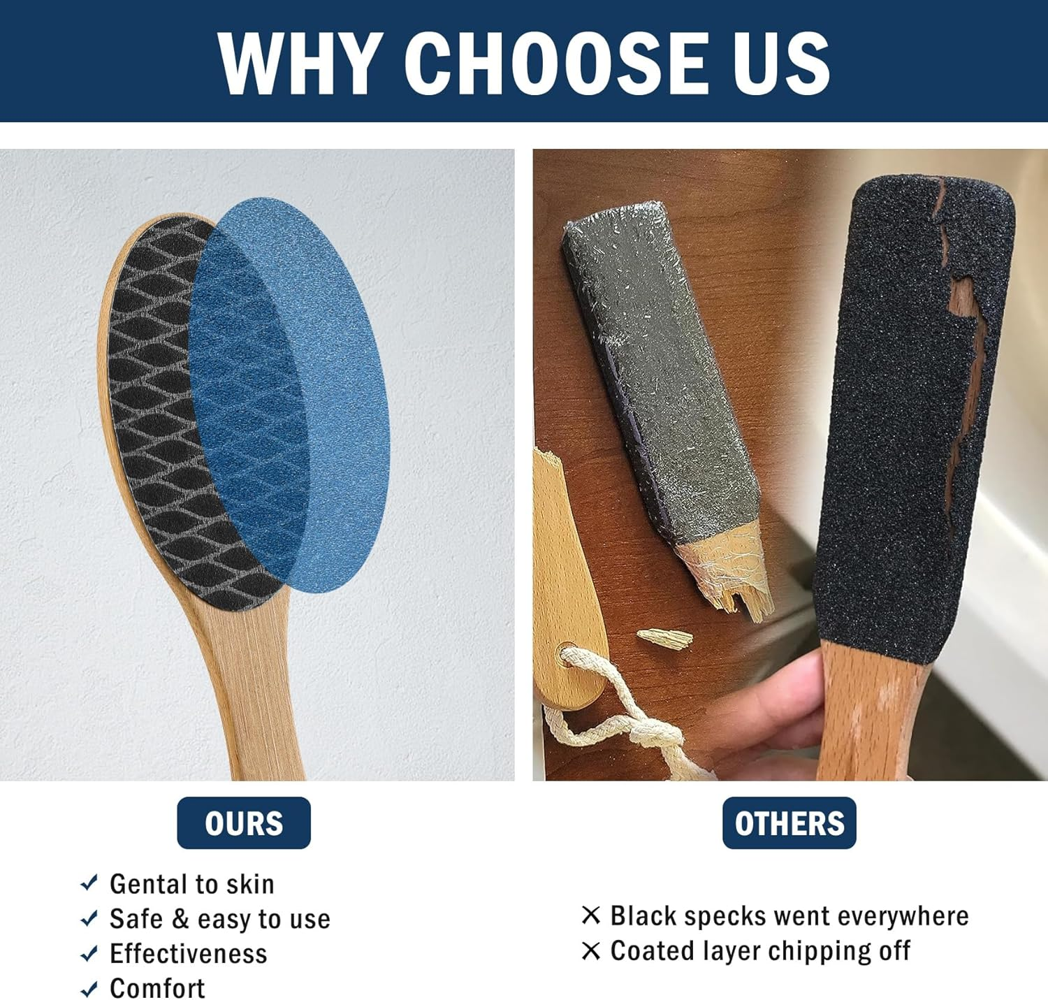 FVION Callus File Callus Remover, Foot File for Callus Removal, Callus Rasp for Hardened or Dry Skin Pedicure (Pack of 1) image number 4