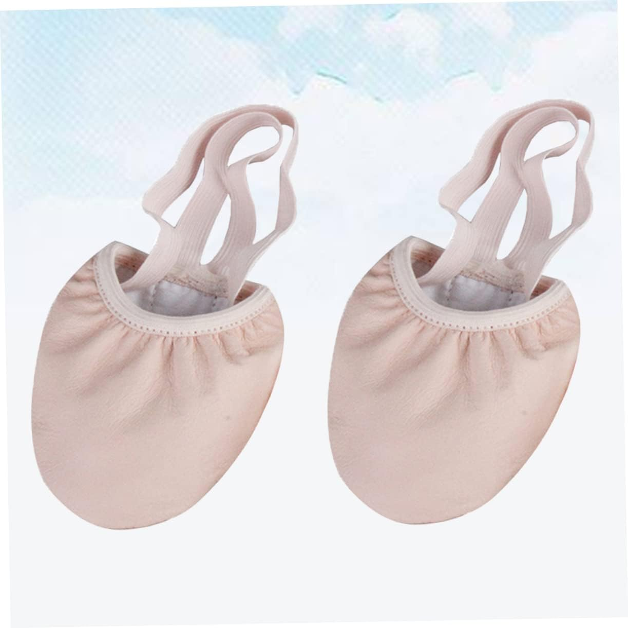 Gatuida 1 Pair Half Ballet Shoes Mop Slippers for Women Turning Jazz Shoes Womans Slippers Ladies Flats Sleepers Womens Slippers Womans Set of Feet Dancing image number 5