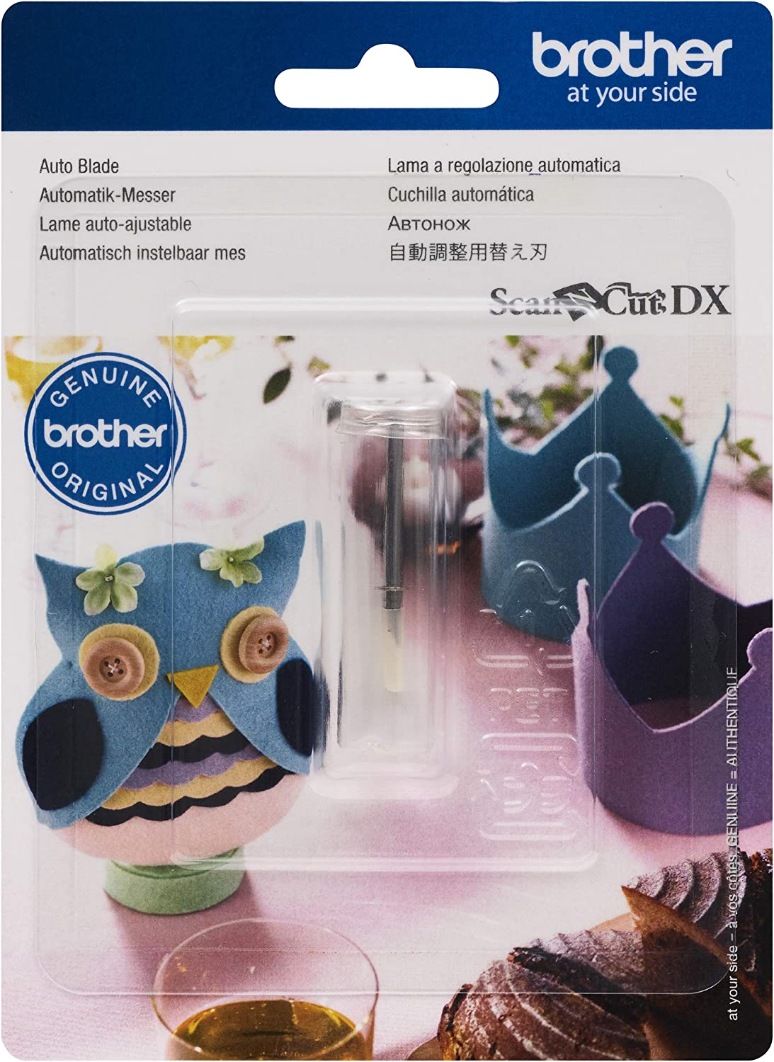 Brother Scanncut DX CADXBLD1 Auto Blade, Replacement Accessory, Cut Materials 0.1-3Mm Thick Including Fabric, Felt, Vinyl and More image number 6