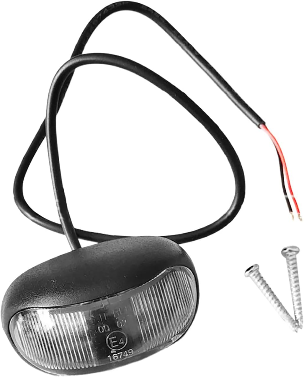 MAX COOL 10PCS 2 LED Clearance Lights Side Marker Lamp Red Amber Suitable for Trailer Truck 12V 24V image number 1