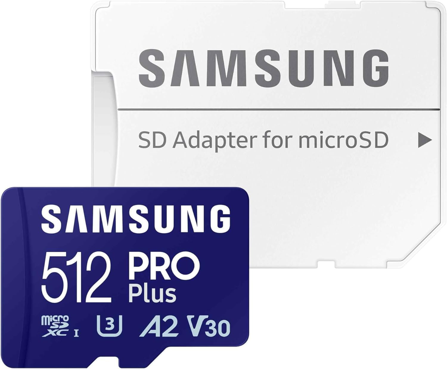 Samsung PRO plus Microsd Card + SD Adapter 512GB for Mobile Gaming on Smartphones, Tablets and Handheld Consoles, UHS-I U3, Full HD & 4K UHD, 180Mb/S Read, 130Mb/S Write, MB-MD512SA/EU image number 3