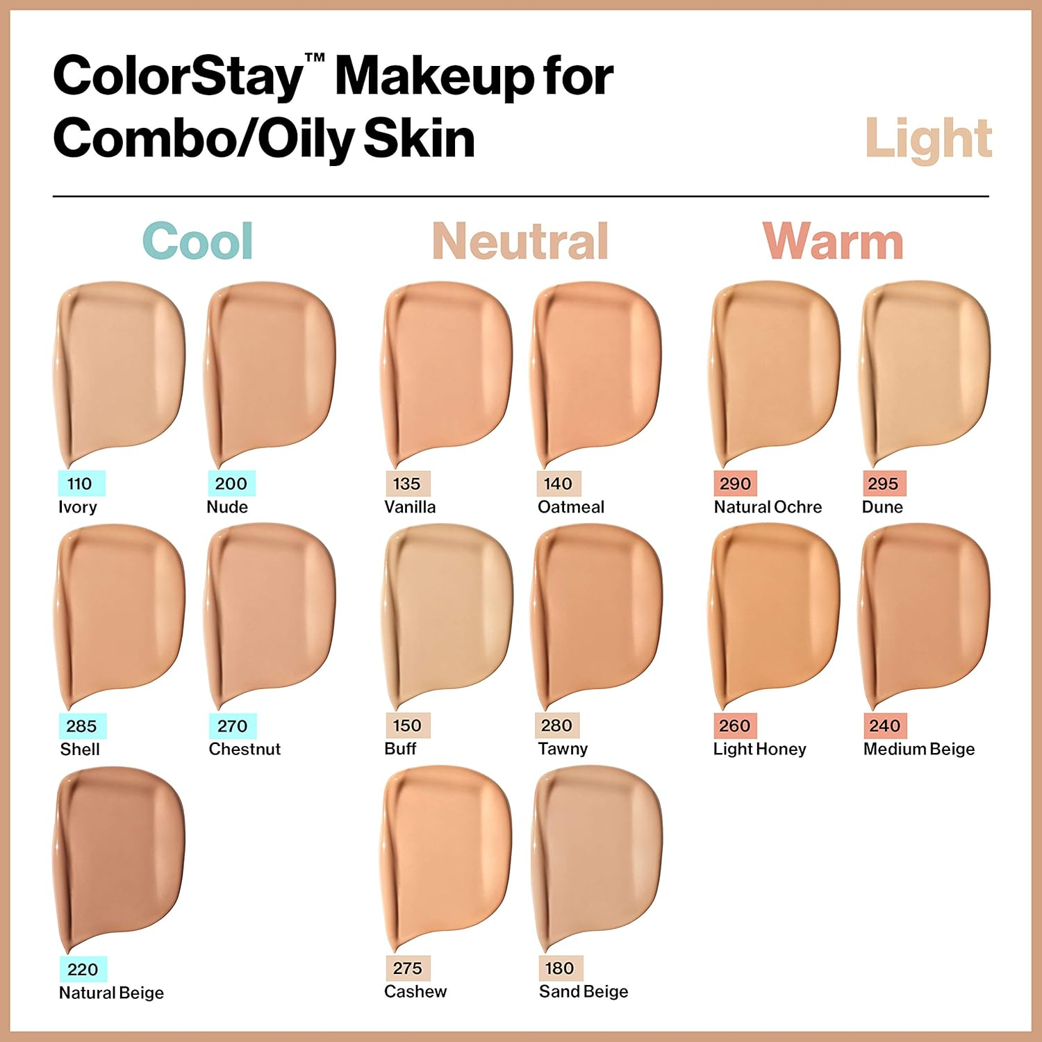 Revlon Colorstay Liquid Makeup for Combination/Oily, Natural Tan image number 2