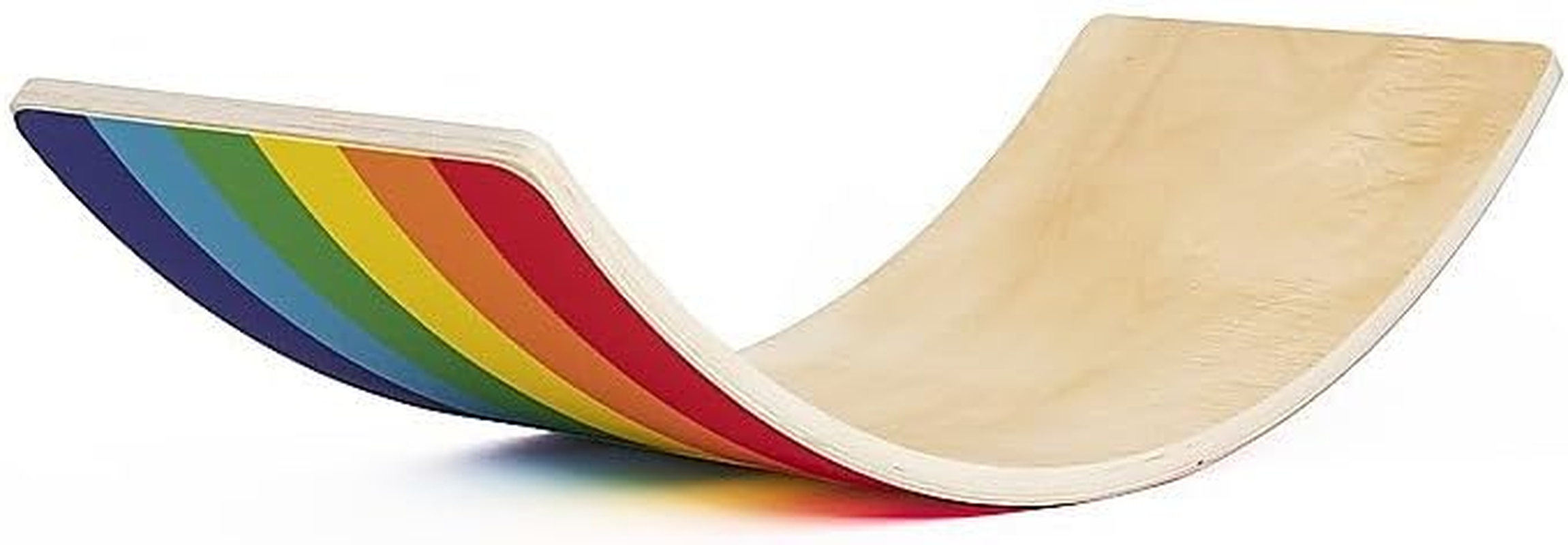 Wooden Wobble Balance Board for Kids Toddlers Adults image number 6