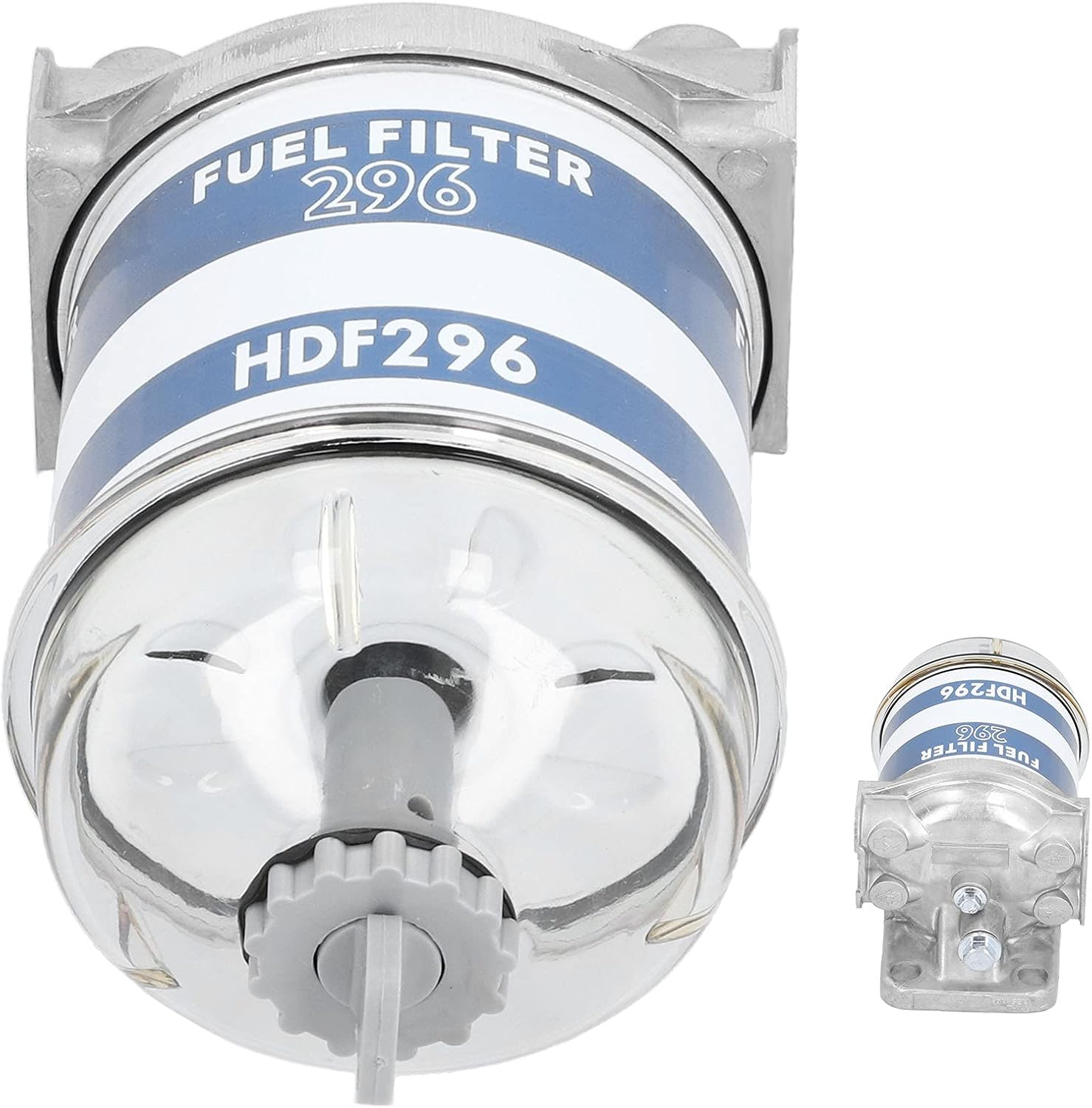 ZDETGU 7111-296 Filter Assembly, Adapt, Remove Iron Oxide Powder, Improve Engine Reliability,Aluminium image number 2