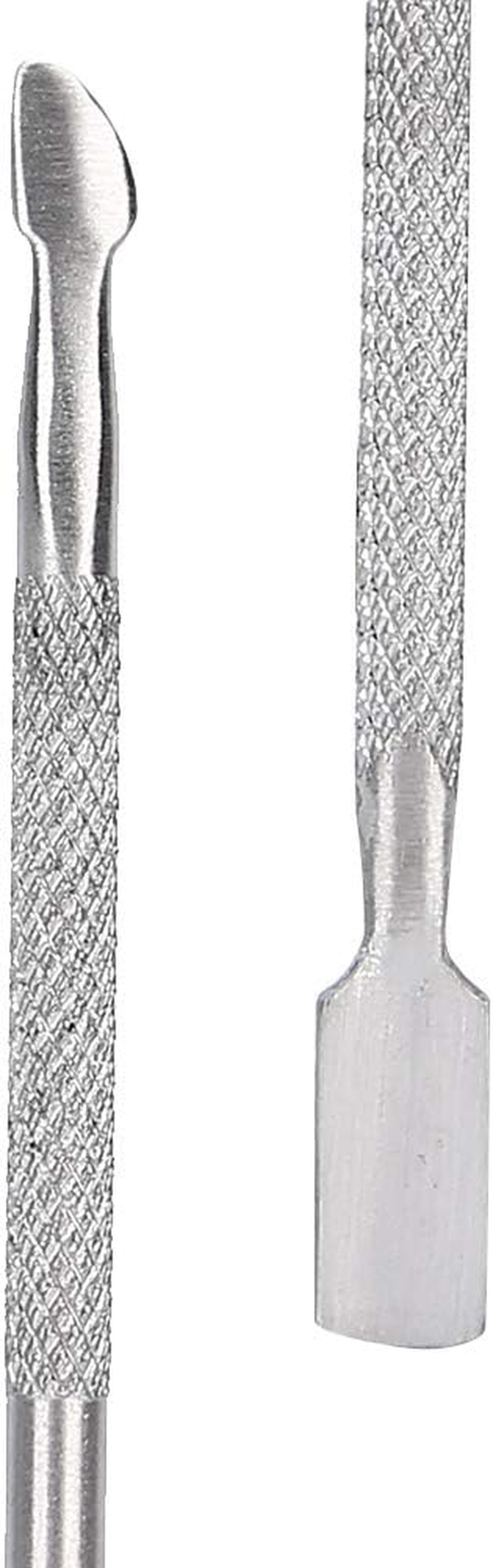 Manicure Tool Manicure Pedicure Tools Steel Pusher, Nail Polish Removal Tool, Professional Manicure Tool Set for Professional Nail Salon Individual Use