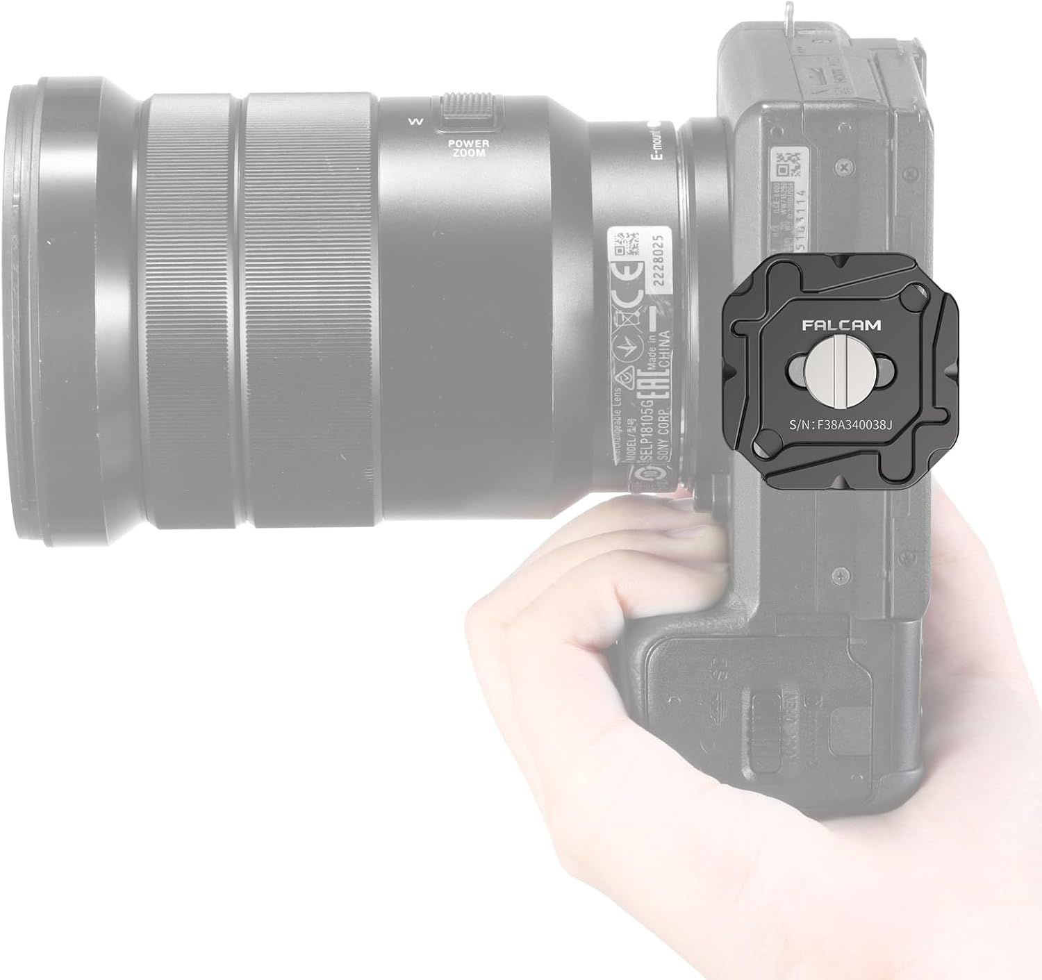 ULANZI New Version F38 Quick Release Plate 2-In-1, FALCAM Quick Release System QR Plate Camera Tripod Mount Adapter Compatible with PD and F38 (New Version Top Plate, Base Mount NOT Included) image number 1