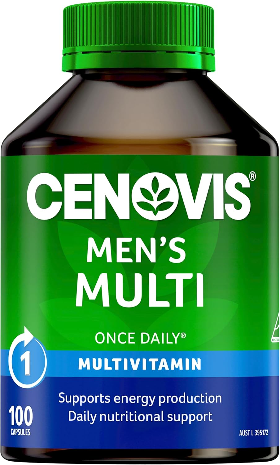 Cenovis Men'S Multi Capsules 100 - Daily Multivitamin for Men - Supports Energy Production, and Healthy Immune System Function image number 4