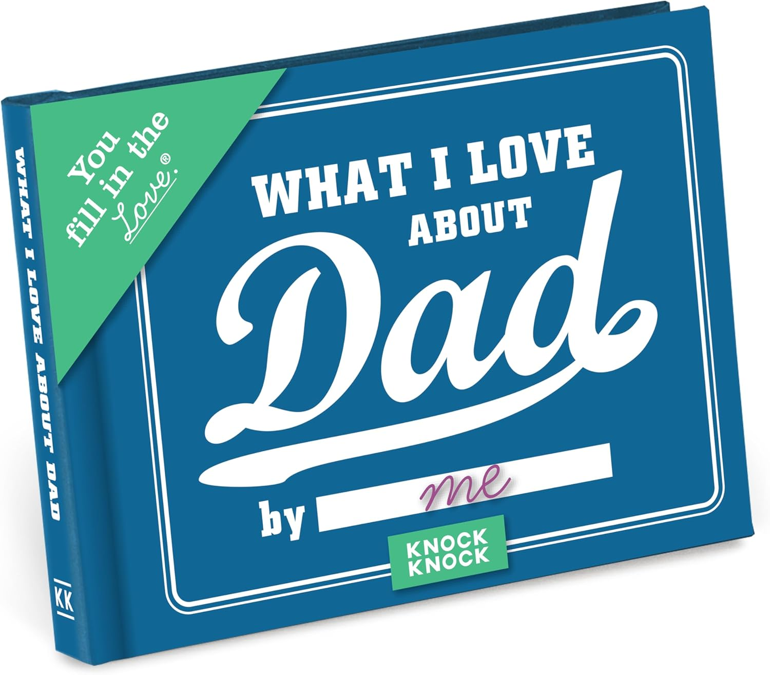 KNOCK KNOCK Fill in the Blanks Journal - What I Love about Dad image number 2