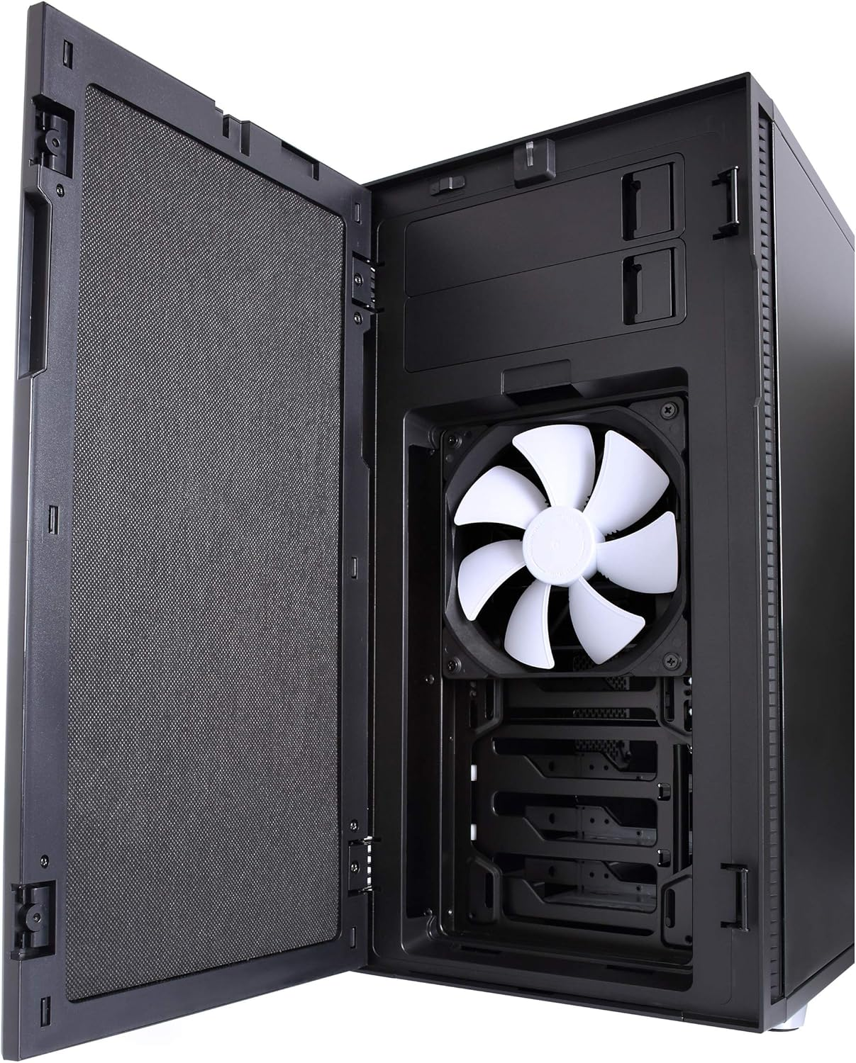 Fractal Design Define R5 - Mid Tower Computer Case - ATX - Optimized for High Airflow and Silent - 2X Fractal Design Dynamic GP-14 140Mm Silent Fans Included - Water-Cooling Ready - Black image number 4