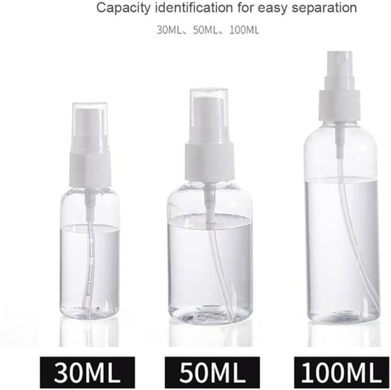 1PCS Transparent Empty Spray Bottles Refillable Container Cosmetic Containers,100Ml image number 4