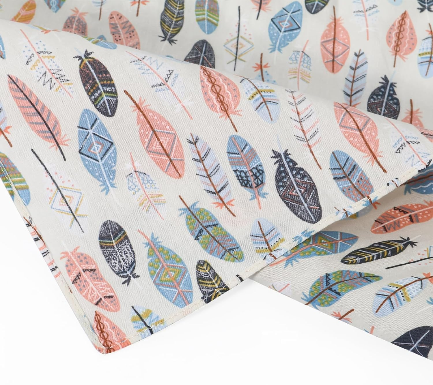 HOULIFE 4/8 Pcs 100% 42S Cotton Floral Handkerchief Elegant Hankies for Women Ladies Girls Wedding Party image number 2