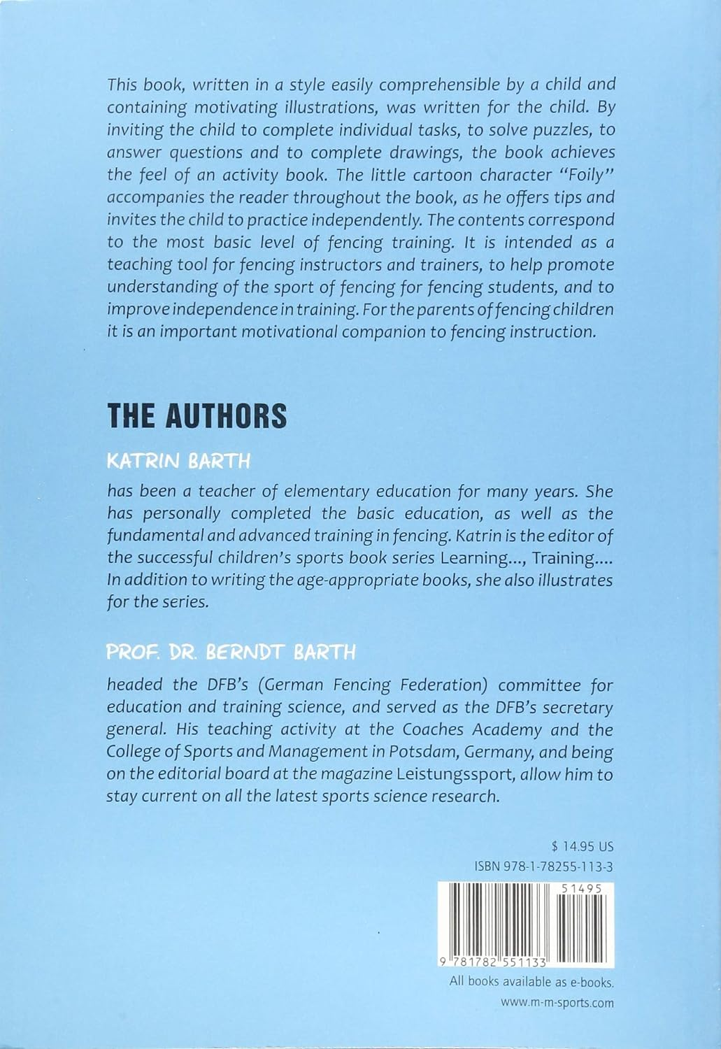 Learning Fencing: a Training and Activity Book for 6 to 10 Year Olds