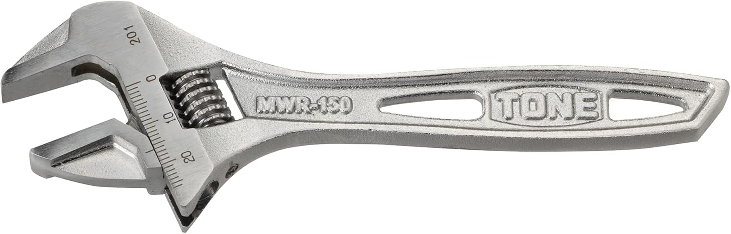 TONE MWR-150 Monkey Wrench (With Graduation) Total Length 5.9 Inches (150 Mm) image number 1